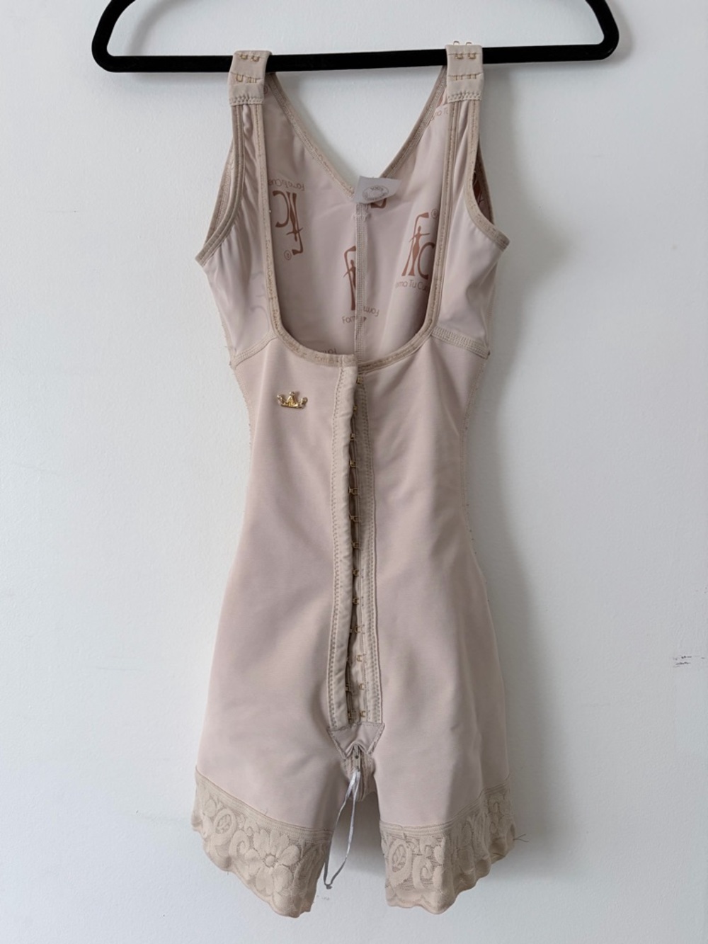 Shapewear Bodysuit Sculpting Girdle - Nude